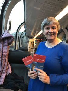 Ich im Bernina Express, Schweiz