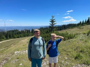 Blick in den Fotoapparat statt Blick ins Land