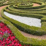 Blumenlabyrinth auf dem Hrad (Burg) von Bratislava