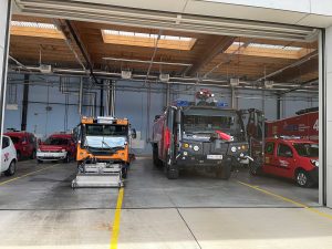 Die Feuerwehr am Flughafen Wien ist wirklich beeindruckend und hochmodern ausgerüstet