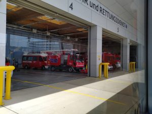 Die Feuerwehr am Flughafen Wien ist wirklich beeindruckend und hochmodern ausgerüstet