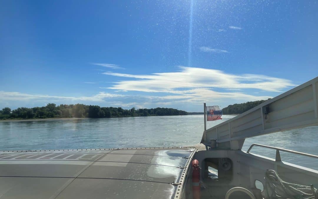 Die Reise mit der Donau