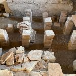 Fussbodenheizung in der Römischen Therme in Carnuntum