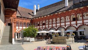 Der Hof der Schallaburg