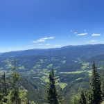 Panorma von der Terrasse Berggasthof Rax