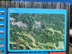 Rax Übersichtskarte