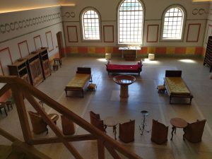 Eingangshalle zur römischen Therme in Carnuntum