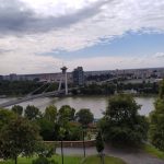 Die Ufo-Brücke in Bratislava