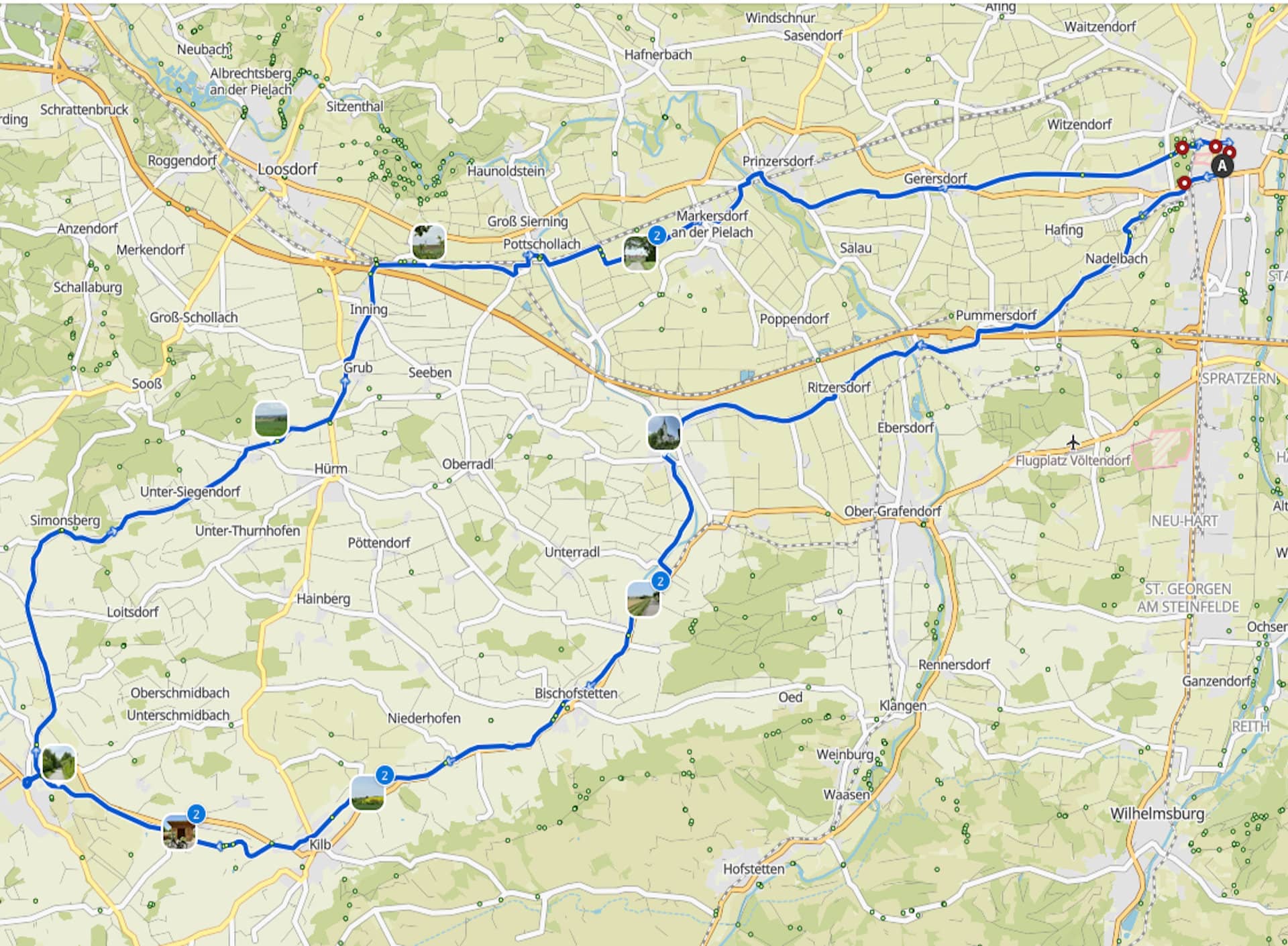 Karte_Runde_Mank_Loosdorf