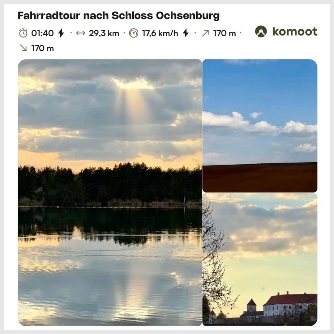 Fahrradtour nach Schloss Ochsenburg