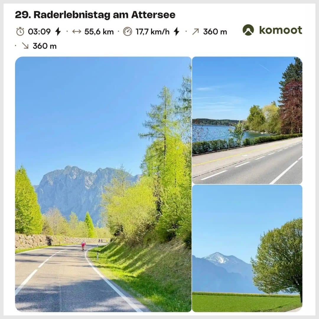 Raderlebnistag am Attersee