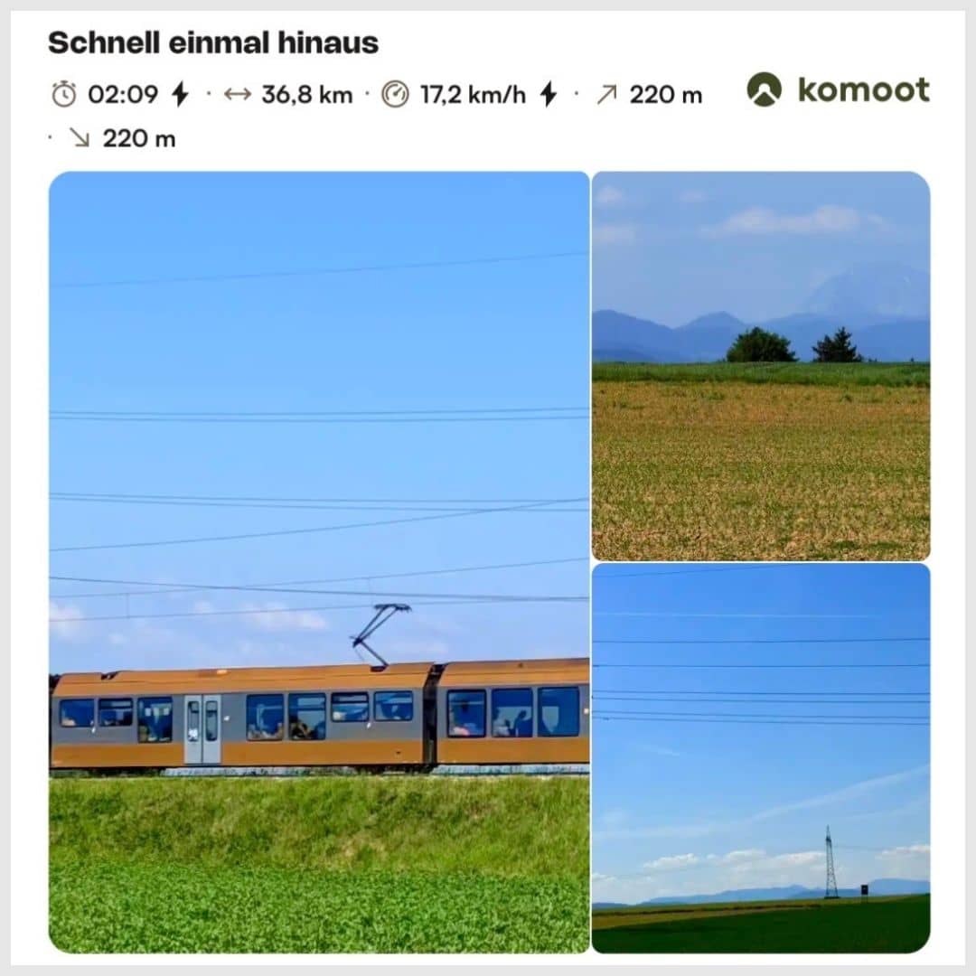 Schnell einmal hinaus